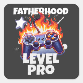 父親レベルのプロのゲーム スクエアシール