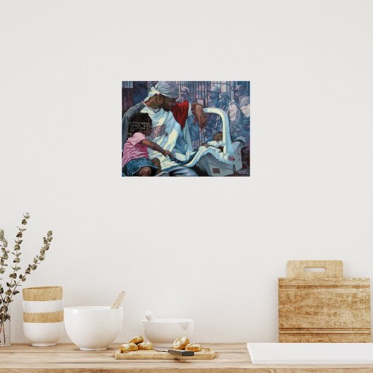 父親 ポスター (キッチン)