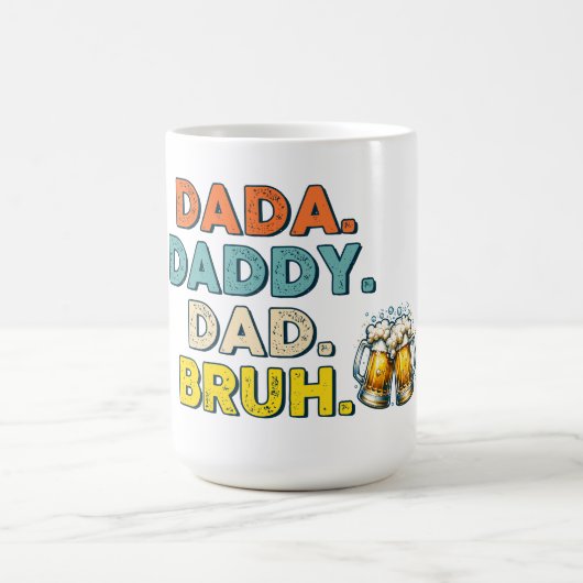 父親： DADAからBRUHへ コーヒーマグカップ (中央)