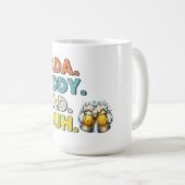 父親： DADAからBRUHへ コーヒーマグカップ (正面右)