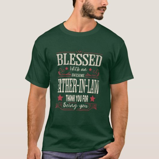 父賛美法の素晴らし贈り物で Tシャツ (正面)