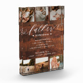 父辞書の定義フォトコラージュ木材 フォトブロック (左)