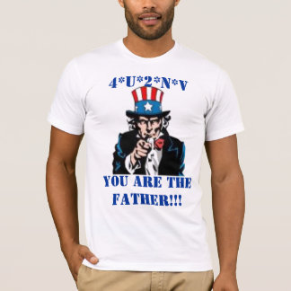 父!です!! 、4*U*2*N*V Tシャツ