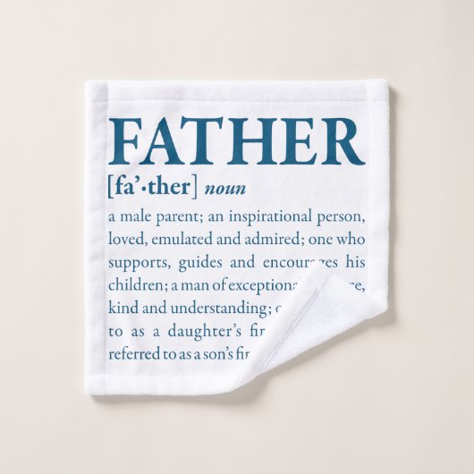 父 バスタオルセット (ウォッシュタオル)