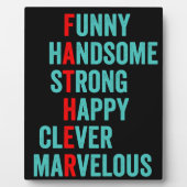 父 フォトプラーク (正面)