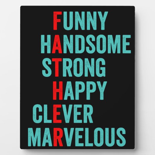 父 フォトプラーク (正面)