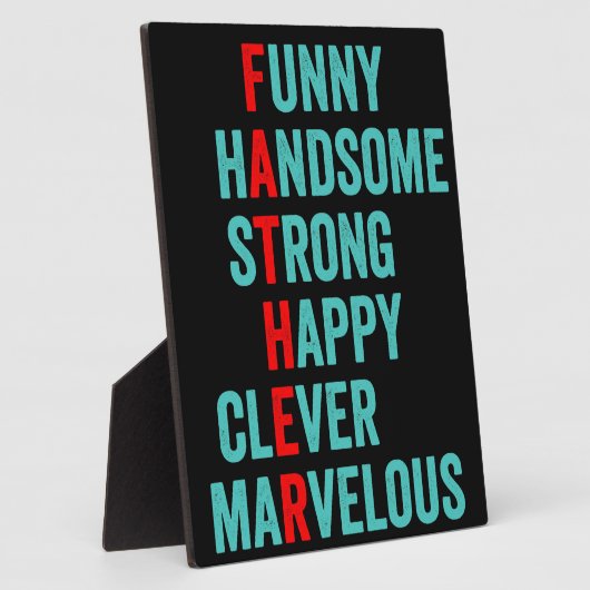 父 フォトプラーク (側面)