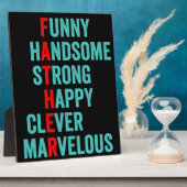 父 フォトプラーク (側面)