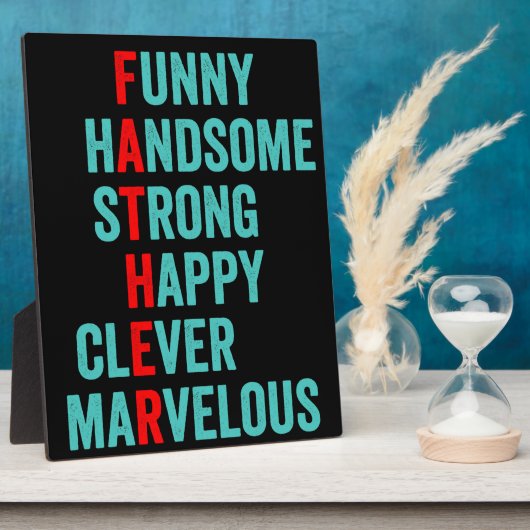 父 フォトプラーク (側面)