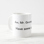 父、兄弟、夫のためのコーヒー・マグ コーヒーマグカップ (正面左)