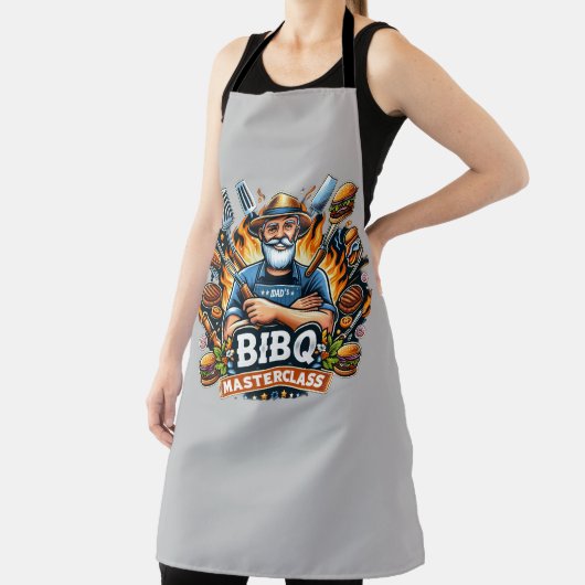 父BBQマスタークラス エプロン (インサイチュ)