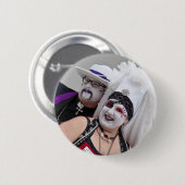 父Berthaおよび姉妹Sorenda 缶バッジ (正面&裏面)