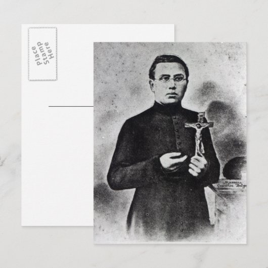 父Damien ポストカード (正面/裏面)