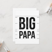 父S日のプレゼント カード (正面/裏面インサイチュ)