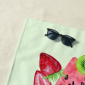 爽やかな夏の味 ビーチタオル (インサイチュ)