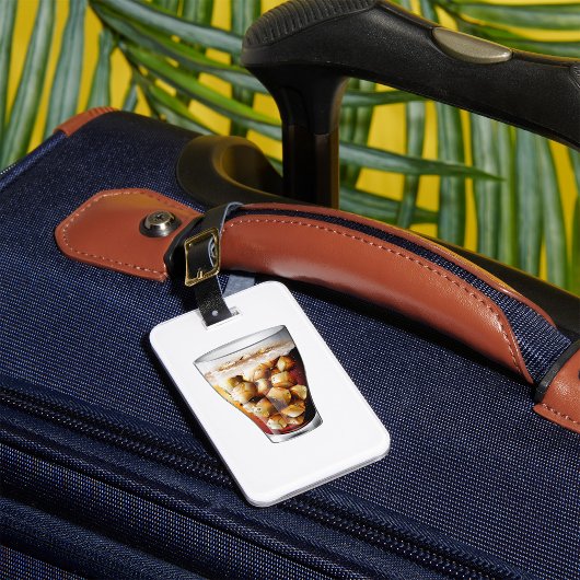 爽やかな氷と冷たいソーダの泡 ラゲッジタグ