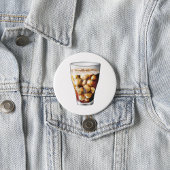 爽やかな氷と冷たいソーダの泡 缶バッジ