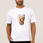 爽やかな氷と冷たいソーダの泡 Tシャツ (正面)