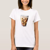 爽やかな氷と冷たいソーダの泡 Tシャツ (正面)