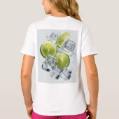 爽やかな真夏の日 001 Tシャツ (裏面)