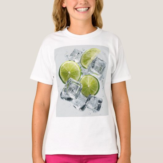 爽やかな真夏の日 001 Tシャツ (正面)