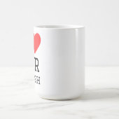 爽やかな空気が好き コーヒーマグカップ (中央)