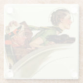 爽快 ガラスコースター (裏面)