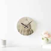 「片からの東からのフィレンツェのカテドラル、 ラウンド壁時計 (ホーム)