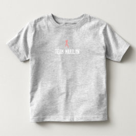 片側グレーの幼児チームのみTシャツ トドラーTシャツ