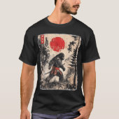 片名美足サムライ日本の武士道 Tシャツ (正面)