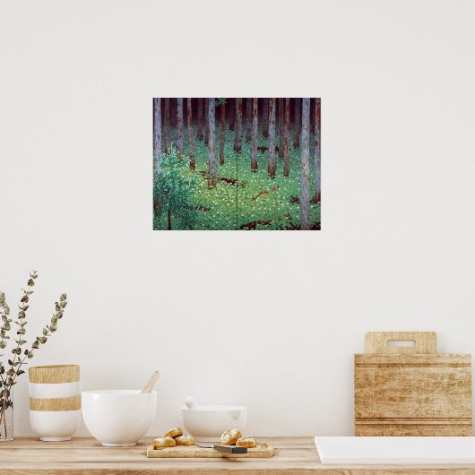 片山北洋森 ポスター (キッチン)