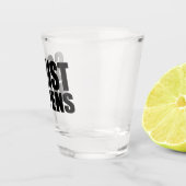 片岩は地質学起こります ショットグラス (右)