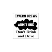 片手の切手を認める ラバースタンプ (インプリント)