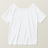 片手の読書 Tシャツ (デザイン裏面)