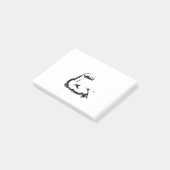 片手二頭筋 ポストイット (アングル)