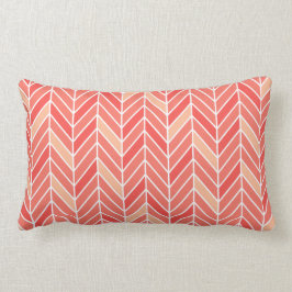 片持ち山形（幅）|桃| ランバークッション