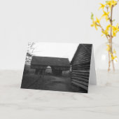 片持梁納屋カード カード (黄色い花)