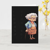 片方の垂れた胸がもう片方に言った「そろそろ引き上げないと」 カード (黄色い花)