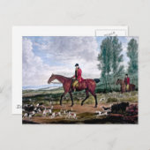 片時も引けずりに猟師 ポストカード (正面/裏面)