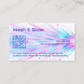 片洗車機QR 名刺 (正面)