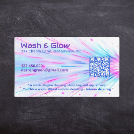 片洗車用QR 名刺