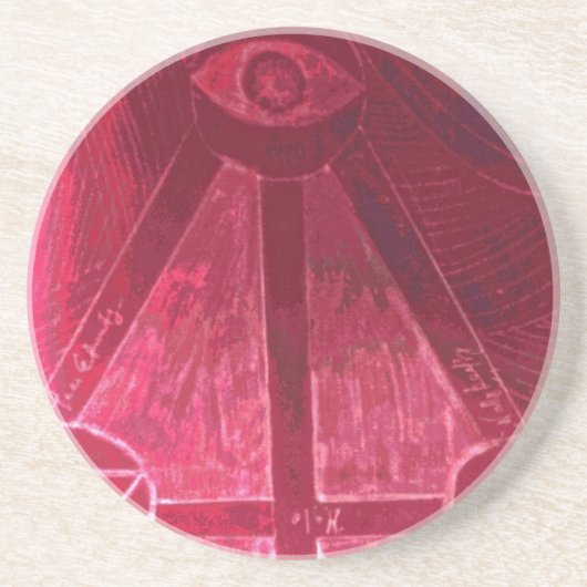 片目で見る コースター (正面)