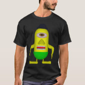 片目のミニマンTシャツ Tシャツ (正面)