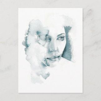 片目の ポストカード