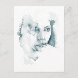 片目の ポストカード