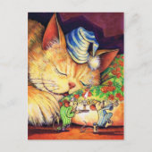 片目を開く ポストカード (正面)