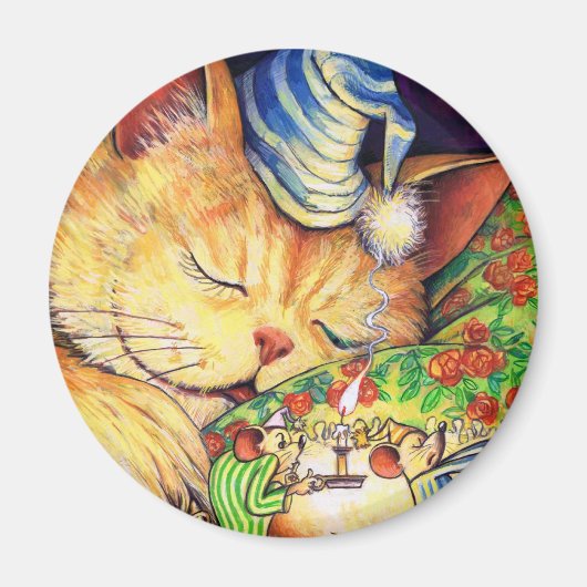 片目を開く マグネット (正面)