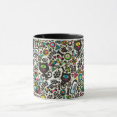 片目黒猫 マグカップ (中央)