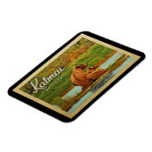 片米国立公園ベアーズヴィンテージ マグネット (左側)