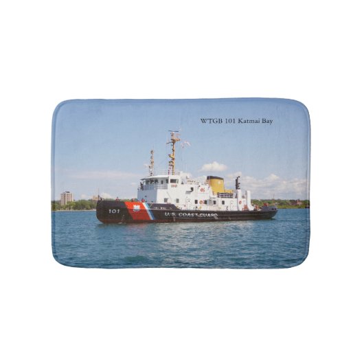 片米湾浴場 バスマット (正面)